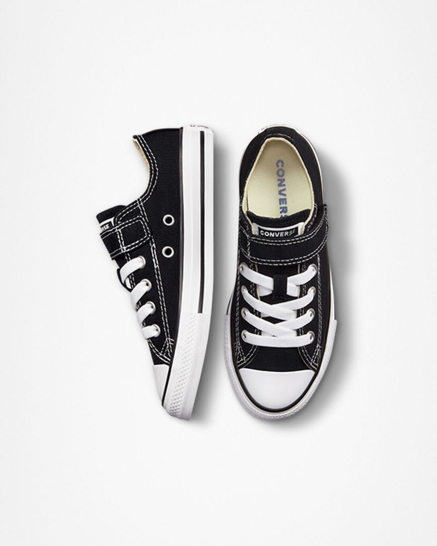 Zapatillas Bajas Converse Chuck Taylor All Star Easy-On Niña Negras Beige Blancas | PE 4E7L05